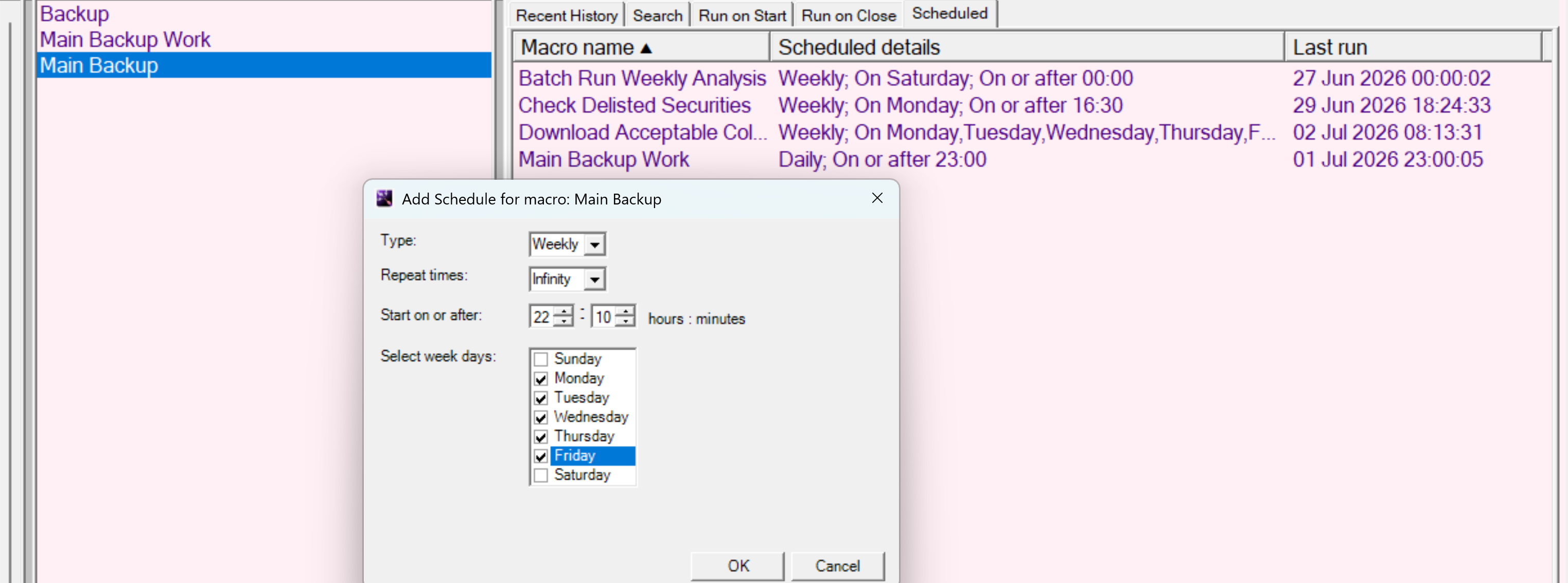 AdvantageBuilder integration